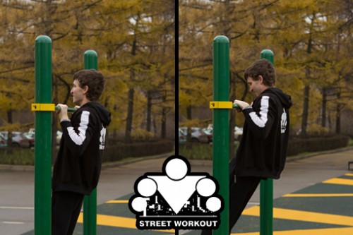 Street Workout: Выход силой на турнике