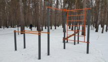 Площадка для воркаута в городе Москва №4917 Маленькая Хомуты фото