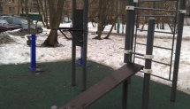 Площадка для воркаута в городе Москва №6290 Маленькая Хомуты фото