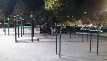 Площадка для воркаута в городе Мадрид №7915 Маленькая Хомуты фото