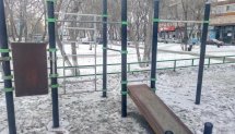 Площадка для воркаута в городе Тюмень №8163 Средняя Хомуты фото