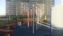 Площадка для воркаута в городе Санкт-Петербург №8374 Маленькая Хомуты фото
