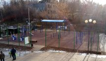 Площадка для воркаута в городе Красногорск №8380 Средняя Современная фото