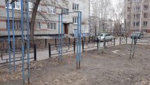 Площадка для воркаута в городе Екатеринбург №8423 Маленькая Современная фото