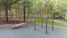 Площадка для воркаута в городе Москва №8551 Маленькая Хомуты фото