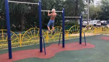 Площадка для воркаута в городе Пушкино №8926 Маленькая Хомуты фото