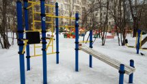 Площадка для воркаута в городе Москва №9376 Маленькая Хомуты фото