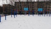 Площадка для воркаута в городе Красногорск №9410 Средняя Современная фото