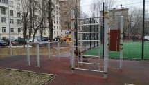 Площадка для воркаута в городе Москва №9536 Маленькая Хомуты фото