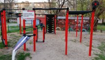 Площадка для воркаута в городе Киев №9570 Маленькая Хомуты фото
