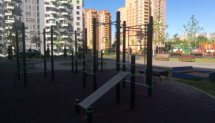 Площадка для воркаута в городе Москва №9764 Средняя Хомуты фото
