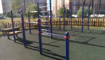 Площадка для воркаута в городе Москва №9765 Средняя Хомуты фото