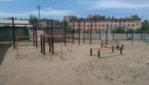 Площадка для воркаута в городе Чита №9800 Маленькая Хомуты фото