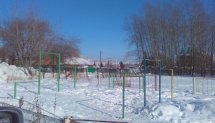 Площадка для воркаута в городе Новосибирск №9916 Маленькая Советская фото