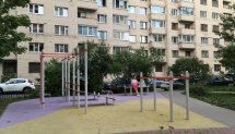 Площадка для воркаута в городе Санкт-Петербург №9946 Маленькая Хомуты фото