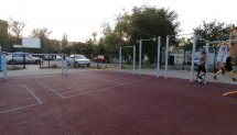 Площадка для воркаута в городе Астрахань №10035 Большая Современная фото