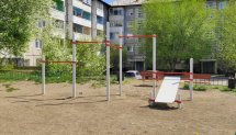 Площадка для воркаута в городе Иркутск №10701 Маленькая Хомуты фото