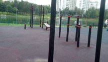 Площадка для воркаута в городе Москва №10989 Маленькая Хомуты фото
