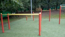 Площадка для воркаута в городе Москва №10988 Большая Современная фото