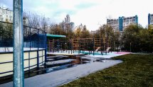 Площадка для воркаута в городе Москва №11083 Большая Хомуты фото