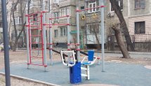 Площадка для воркаута в городе Алматы №11225 Маленькая Хомуты фото