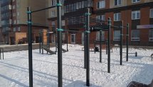 Площадка для воркаута в городе Красноярск №11718 Средняя Хомуты фото