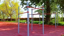 Площадка для воркаута в городе Кронштадт №11878 Средняя Современная фото