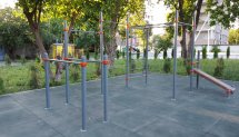 Площадка для воркаута в городе Пятигорск №11944 Маленькая Хомуты фото