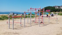 Площадка для воркаута в городе Находка №12034 Маленькая Современная фото