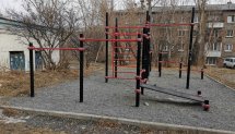 Площадка для воркаута в городе Иркутск №12343 Средняя Хомуты фото