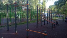 Площадка для воркаута в городе Химки №12548 Средняя Хомуты фото
