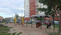 Площадка для воркаута в городе Липецк №12665 Маленькая Современная фото