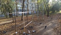 Площадка для воркаута в городе Ростов-на-Дону №12685 Маленькая Советская фото