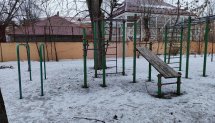 Площадка для воркаута в городе Санкт-Петербург №12749 Средняя Современная фото