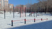 Площадка для воркаута в городе Актобе №12764 Средняя Хомуты фото