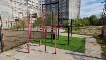 Площадка для воркаута в городе Киев №12785 Средняя Современная фото