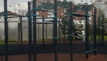 Площадка для воркаута в городе Москва №12793 Средняя Хомуты фото