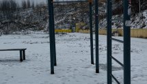 Площадка для воркаута в городе Дзержинский №13077 Маленькая Хомуты фото