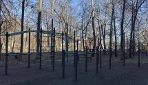 Площадка для воркаута в городе Жуковский №13084 Маленькая Хомуты фото
