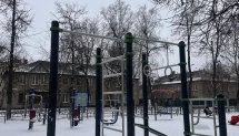Площадка для воркаута в городе Жуковский №13085 Маленькая Хомуты фото
