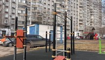 Площадка для воркаута в городе Москва №13100 Маленькая Хомуты фото