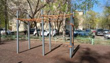 Площадка для воркаута в городе Москва №10620 Средняя Хомуты фото