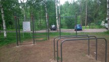 Площадка для воркаута в городе Сыктывкар №2199 Средняя Хомуты фото