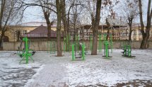 Площадка для воркаута в городе Санкт-Петербург №4728 Средняя Современная фото