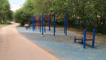 Площадка для воркаута в городе Москва №4778 Средняя Хомуты фото