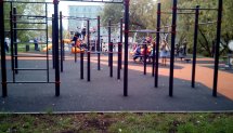 Площадка для воркаута в городе Москва №2442 Средняя Хомуты фото