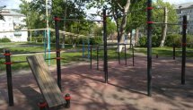 Площадка для воркаута в городе Южно-Сахалинск №5301 Средняя Хомуты фото