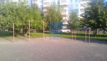 Площадка для воркаута в городе Новосибирск №5340 Маленькая Советская фото