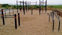 Площадка для воркаута в городе Итвиль №3124 Средняя Хомуты фото