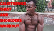 Calisthenics Chest and Shoulder Workout - Scott Burnhard